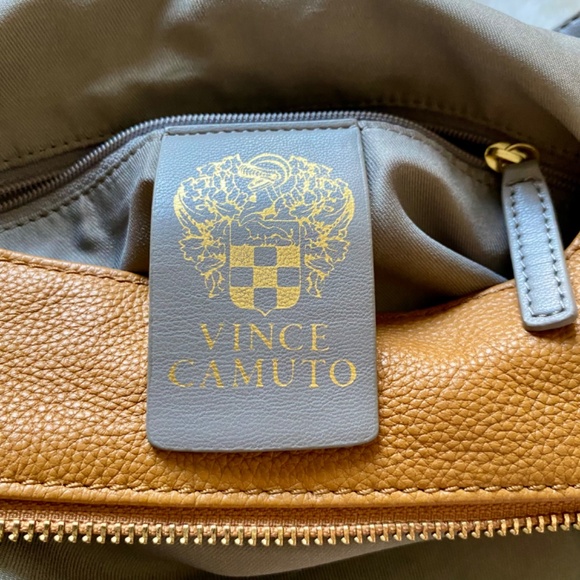 VINCE CAMUTO Hobo Shoulder Bag Rustic Oak - Picture 3 of 13